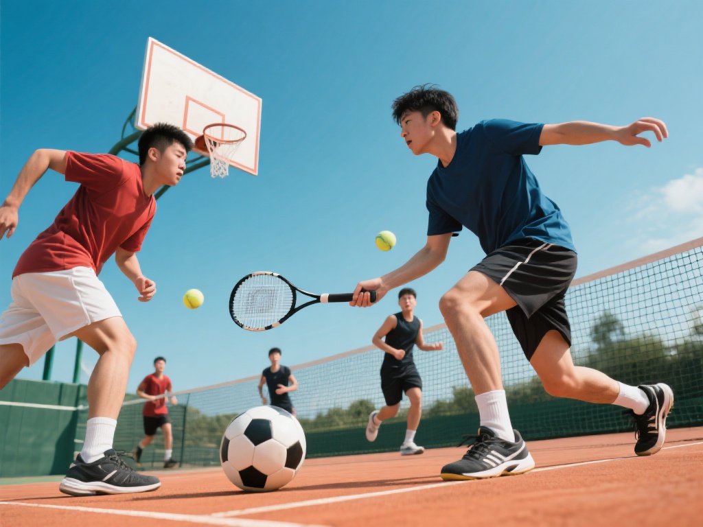 每一项体育运动都有其独特的性质与技巧。例如，篮球讲